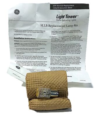 GE SLLDD1GA 24 V AC/DC Amber LED Cluster for Light Tower