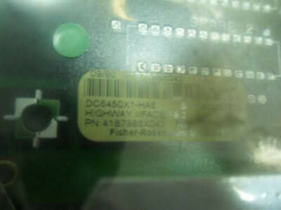 Rosemount DC6450X1-HA5 41B7986X042 Printed Circuit Board