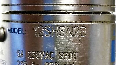 United Electric 12SHSN2G Pressure Switch