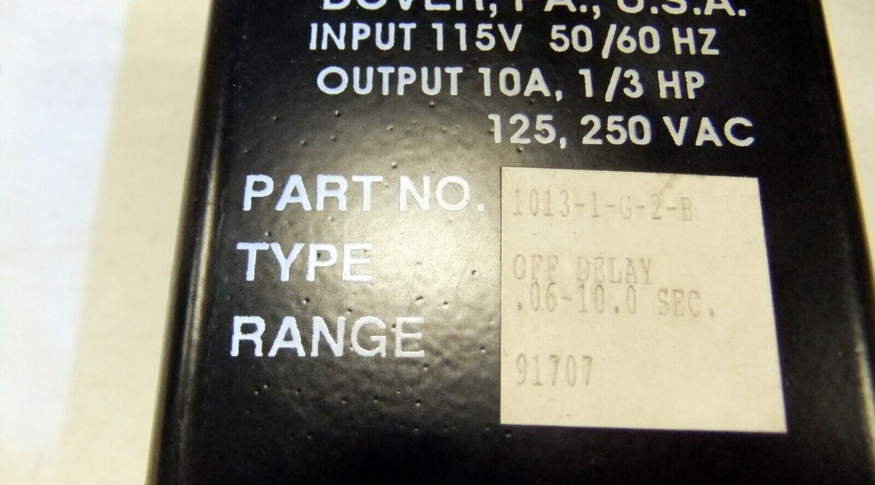 KANSON ELECTRIC TIMER 1013-1-G-2-B