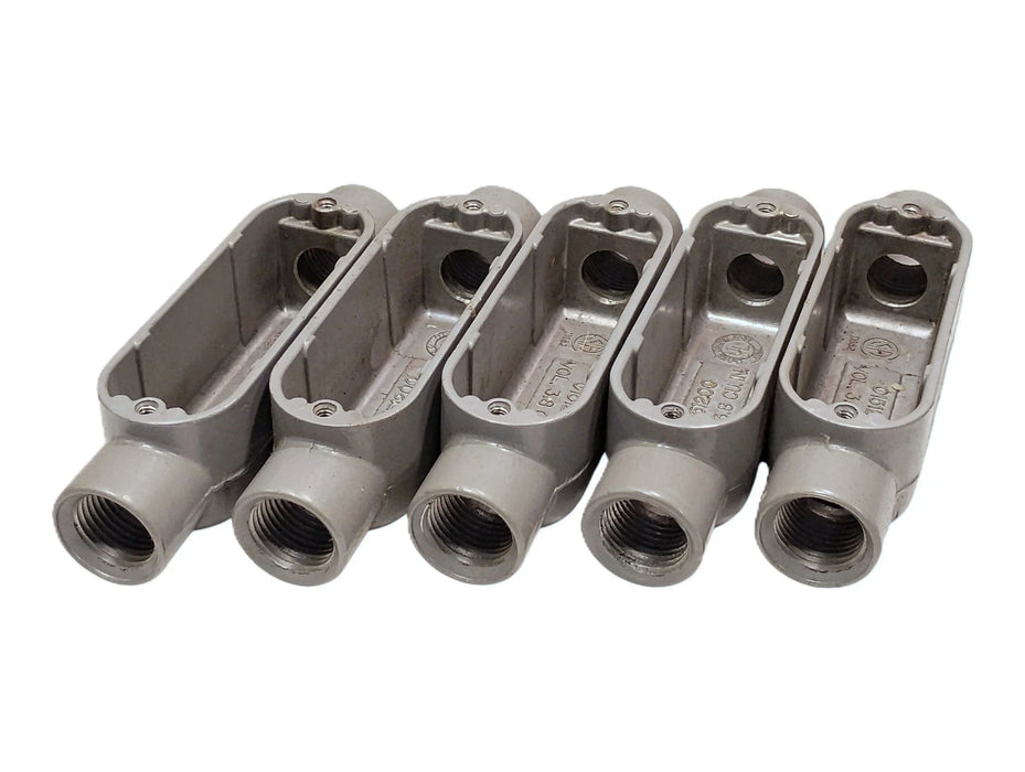 Killark OC-1 Form 85 Body Type C 1/2 in Aluminum Conduit Junction Body