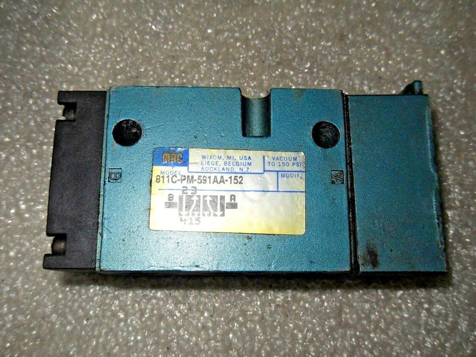 MAC ValvesS 811C-PM-591AA-152 SOLENOID VALVE