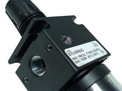 Parker B75-03WJC 3/8 NPT 125 psi Compressed Air Filter/Regulator