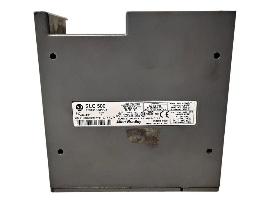Allen-Bradley 1746-P2 Ser C SLC 500 5-24 V DC PLC Power Supply
