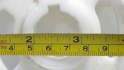 2 Habasit M2511-12 4 " Polypropylene Conveyor Sprocket for Raw Food w/ 12 teeth