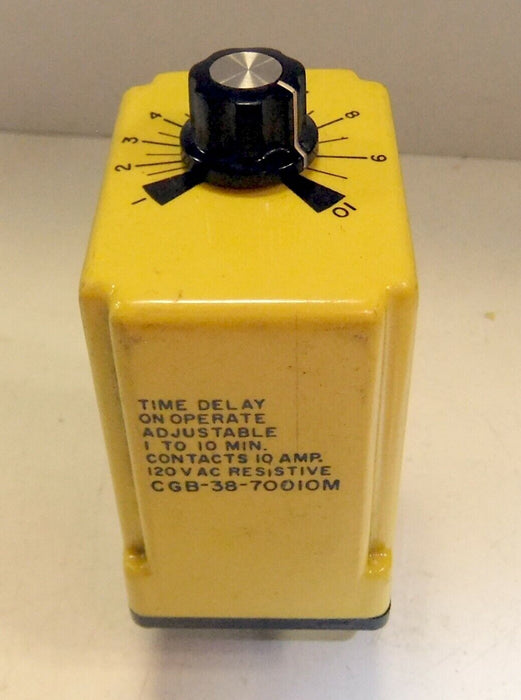 Potter & Brumfield Time Delay Relay CGB-38-70010M