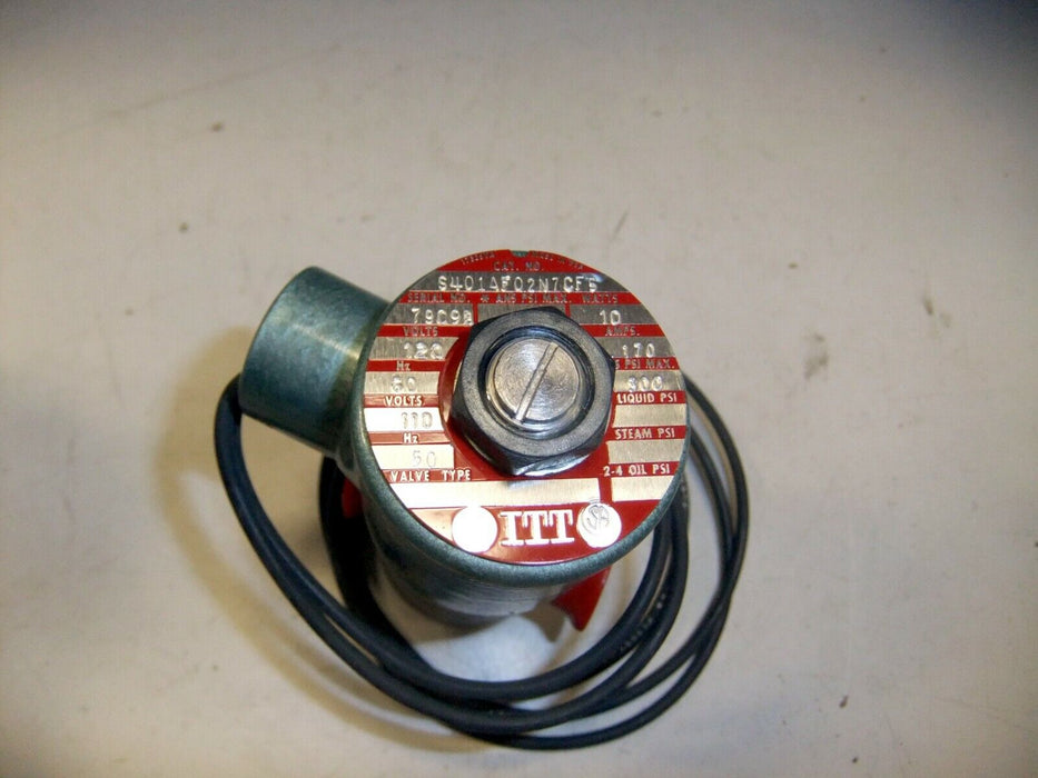 ITT Piloted Piston Valve S401AF02N7CF5