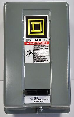 Square D 8536SAG12V02S NEMA Size 00 Non-Reversing AC Magnetic Motor Starter