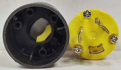 Pass & Seymour L615P 2 Pole 3 Wire 15 A 250 V Male Locking Plug
