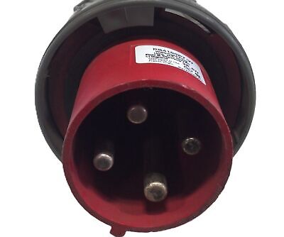 Pass & Seymour PS4100R7-W 480V 3PH 100A Watertight Receptacle w/ PS4100P7-W Plug