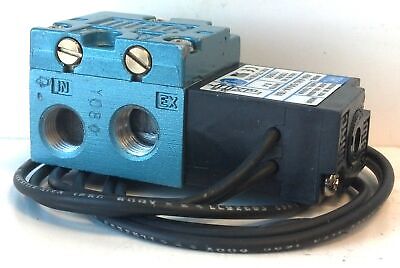 MAC Valves 45A-AA2-DAAA-1BA 110/120 V AC 1/8" NPTF 120 PSI 4-Way Solenoid Valve