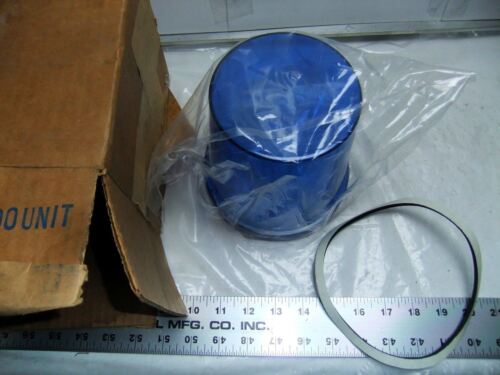 Siemens Large Blue Plastic Lens Stack Light 6"
