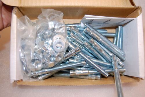 Wej-It Fastening Systems 3/8"X3-3/4" Ankrtite Wedge Anchor Bolt Carbon AT3833
