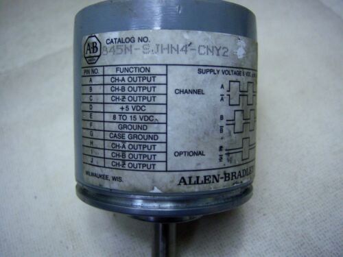 Allen-Bradley Incremental Encoder 845N-SJHN4-CNY2