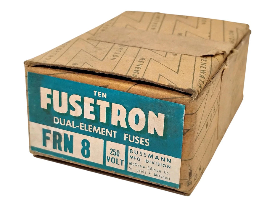Bussmann FRN-8 250 VAC 8 A Non-Current-Limiting Time-Delay Fuses