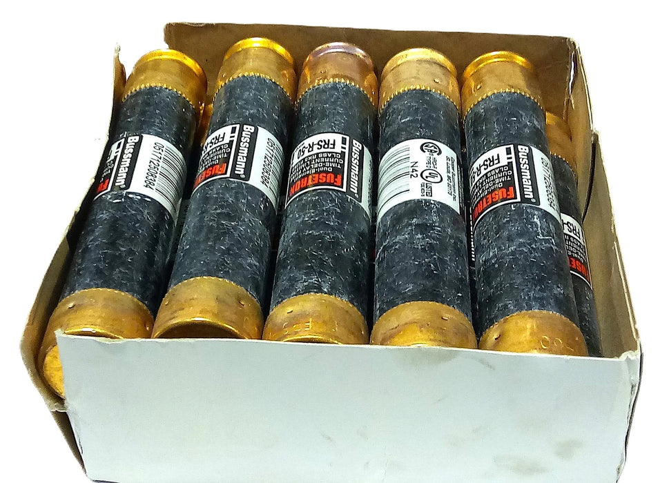 Bussmann FRS-R-50 600VAC/250VDC 50 A Class RK5 Current-Limiting Time-Delay Fuses