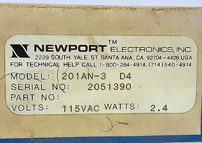 Newport 201AN-3,D4 DC Volt Meter