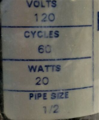 Plast-O-Matic Valves EASMT4EP12W20-PV 110V 20W Solenoid Valve