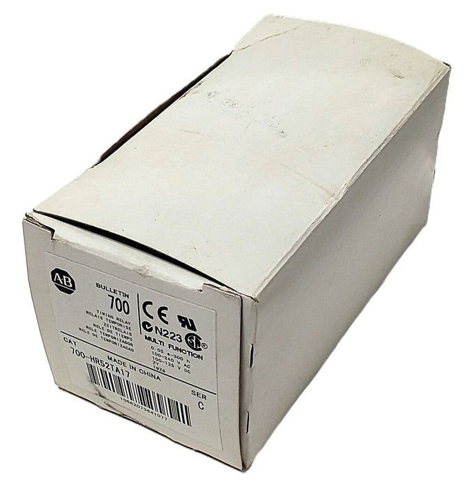 Allen-Bradley 700-HR52TA17 100-240VAC/100-125VDC 0.05s-300h Timing Relay