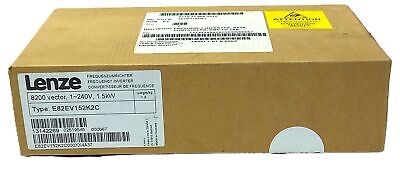 Lenze E82EV152K2C E82EV152_2C 230/240 V AC 7 A 1.5 KW Frequency Inverter Drive