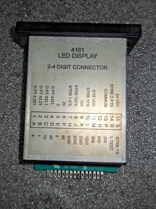 GE 4161-3-15 LED Display