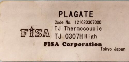 FISA TJ 0307H High Thermocouple