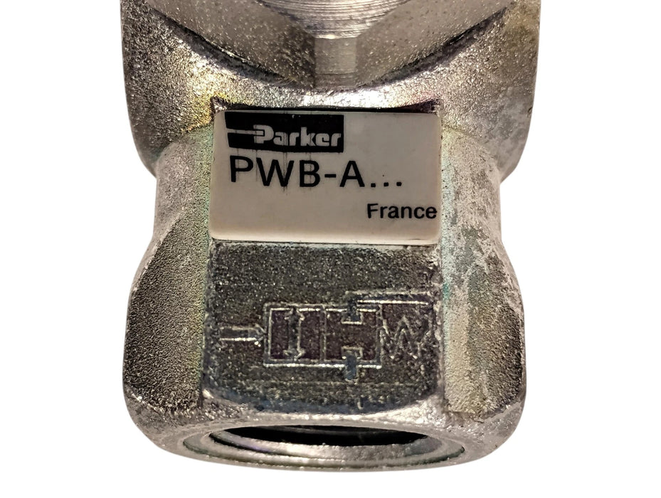 Parker PWBA38227 1/2 in Blocking Valve w/ No Coil