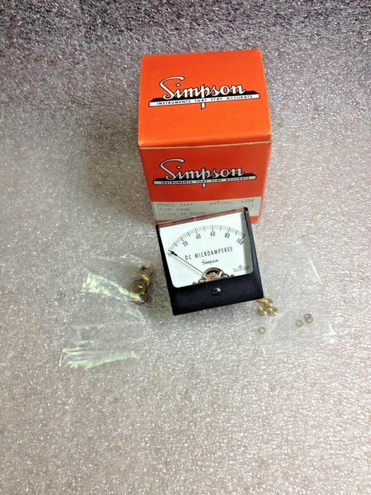 Simpson 1227 Analog Panel Meter