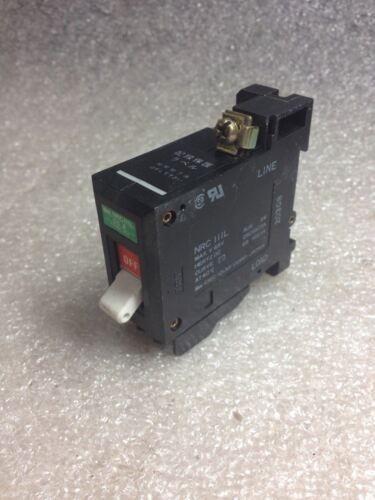3 IDEC NRC-111L-.5A-AD Circuit Breakers