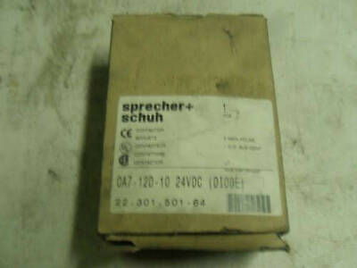 Sprecher And Schuh CA7-12D-10 Contactor