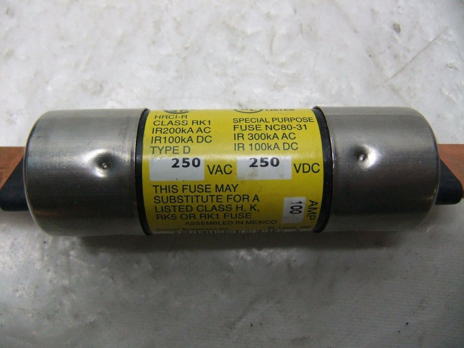 Cooper Bussmann LPN-RK-100SP 100 Amp 250 Volt