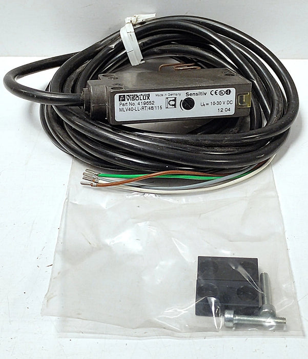 Pepperl Fuchs MLV40-LL-RT/48/115 419652 10-30 V DC Fiber Optic Sensor