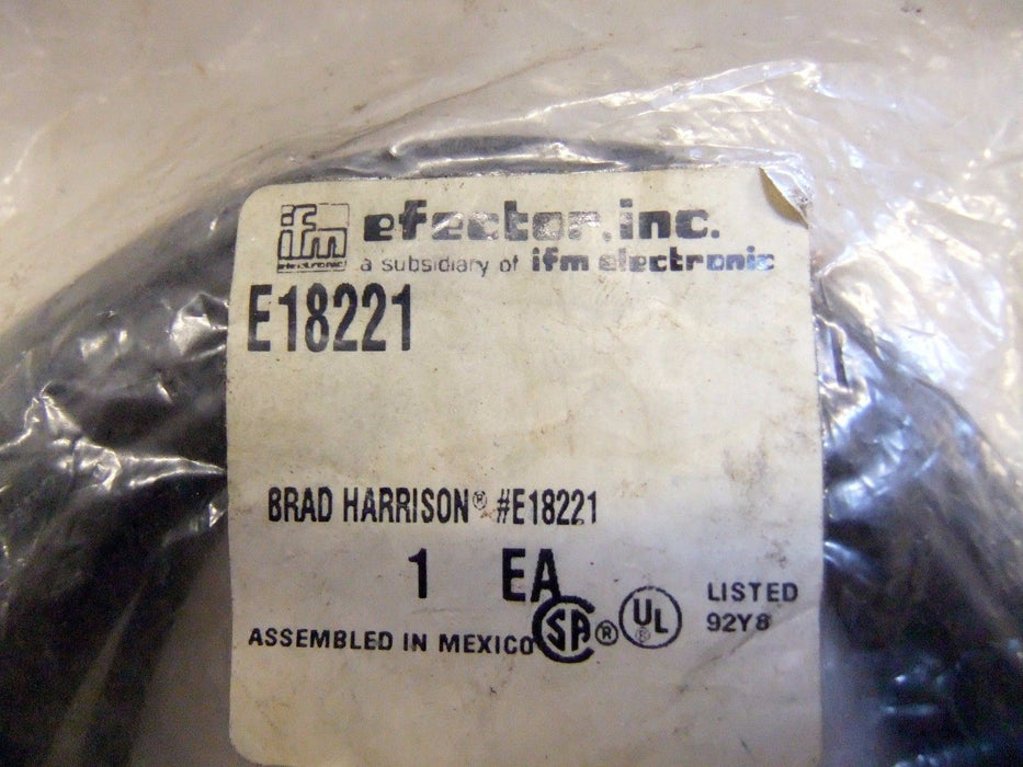 IFM Efector E18221 Cable 5M M8 Connector