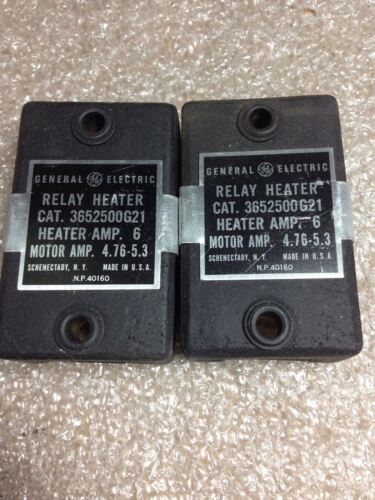 2 GE 3652500G21 Heater Amps