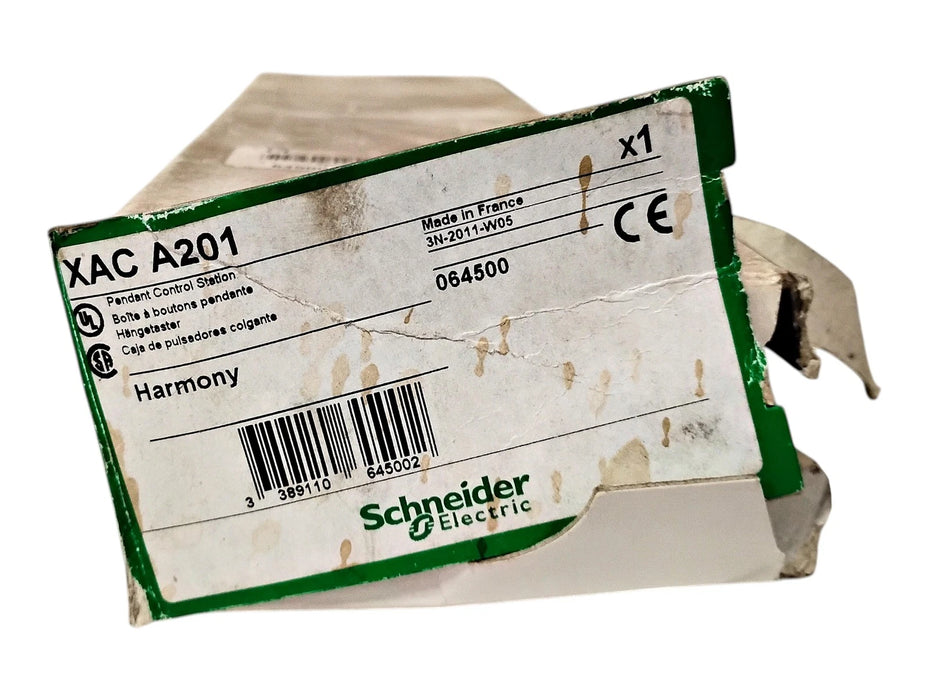 Schneider Electric XACA201 NEMA 4 / 4X 2-Station UP-DOWN Pendant Control Station