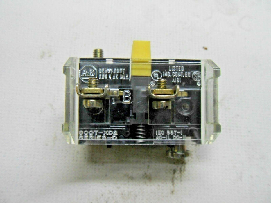 Allen-Bradley 800T-XD2 Contact Block