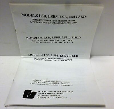 Federal Signal LSB024240 LITESTAK Light Base
