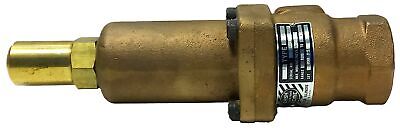 Cash Acme K-10-1 1 in 100-300 psi Safety Pressure Relief Valve