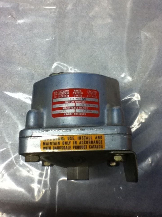 BARKSDALE D2T-M18SS PRESSURE SWITCH