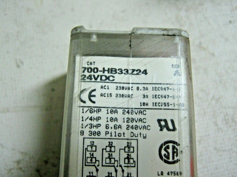 4 Allen-Bradley 700-HB33Z24 General Purpose Relays