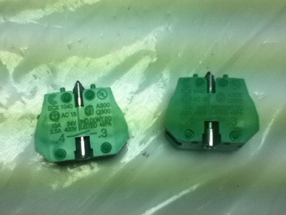 2 Automation Direct GCX1105 Pushbuttons