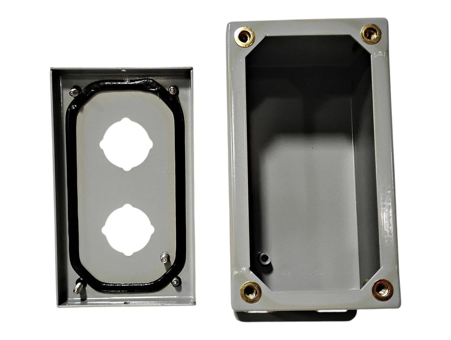Saginaw SCE-2PB 30mm NEMA 4/12 2-Hole Pushbutton Enclosure