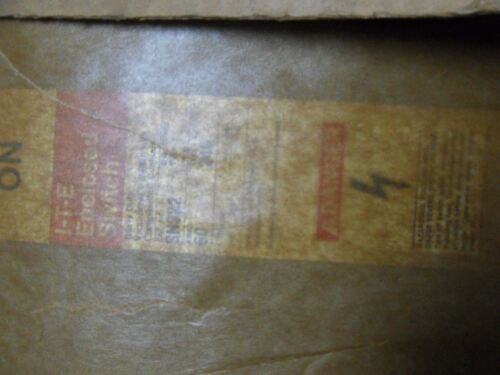 1 Siemens SN-322 ENCLOSURE TYPE 1