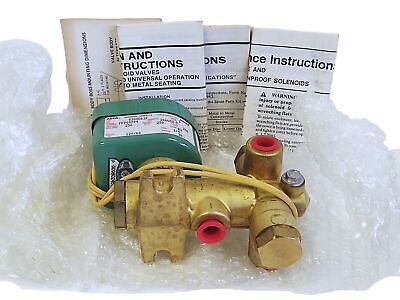 ASCO 8300D61F 120V 60Hz 250 psi Solenoid Valve