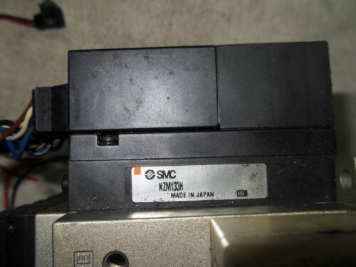 1 SMC PNEUMATIC ASSEMBLY NZM-BA-3KT, NZM133H, ZSE1-00-55CN, ZZM-SA