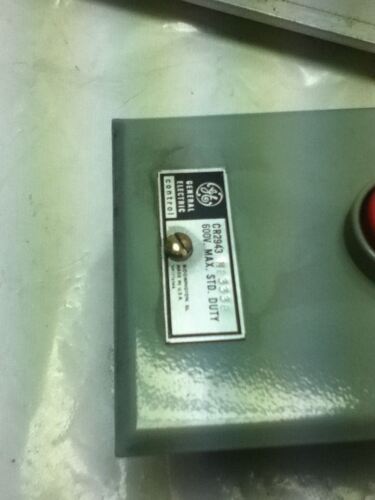 GE CR2943-NB333B PUSHBUTTON STATION