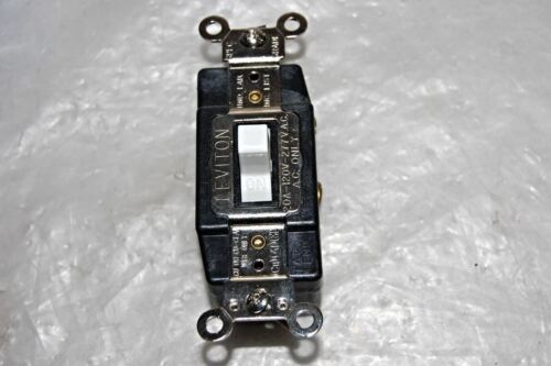 LEVITON 1257-W QUIET MOMENTARY CONTACT SWITCH
