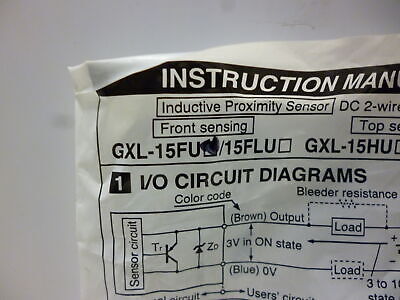 Sun-x GXL-15FU Inductive Proximity Sensor