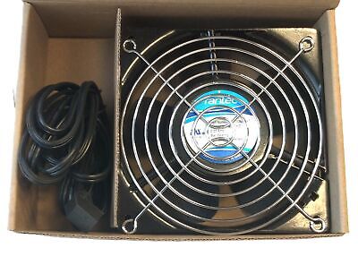 Gardtec Fantec F12038B1HT CAB704 120 VAC 0.2 A Cabinet Fan w/ Guard & Power Cord
