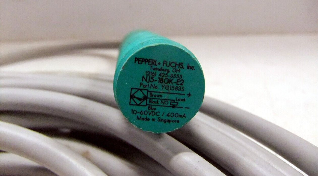 Pepperl NJ5-18GK-E2 Proximity Switch